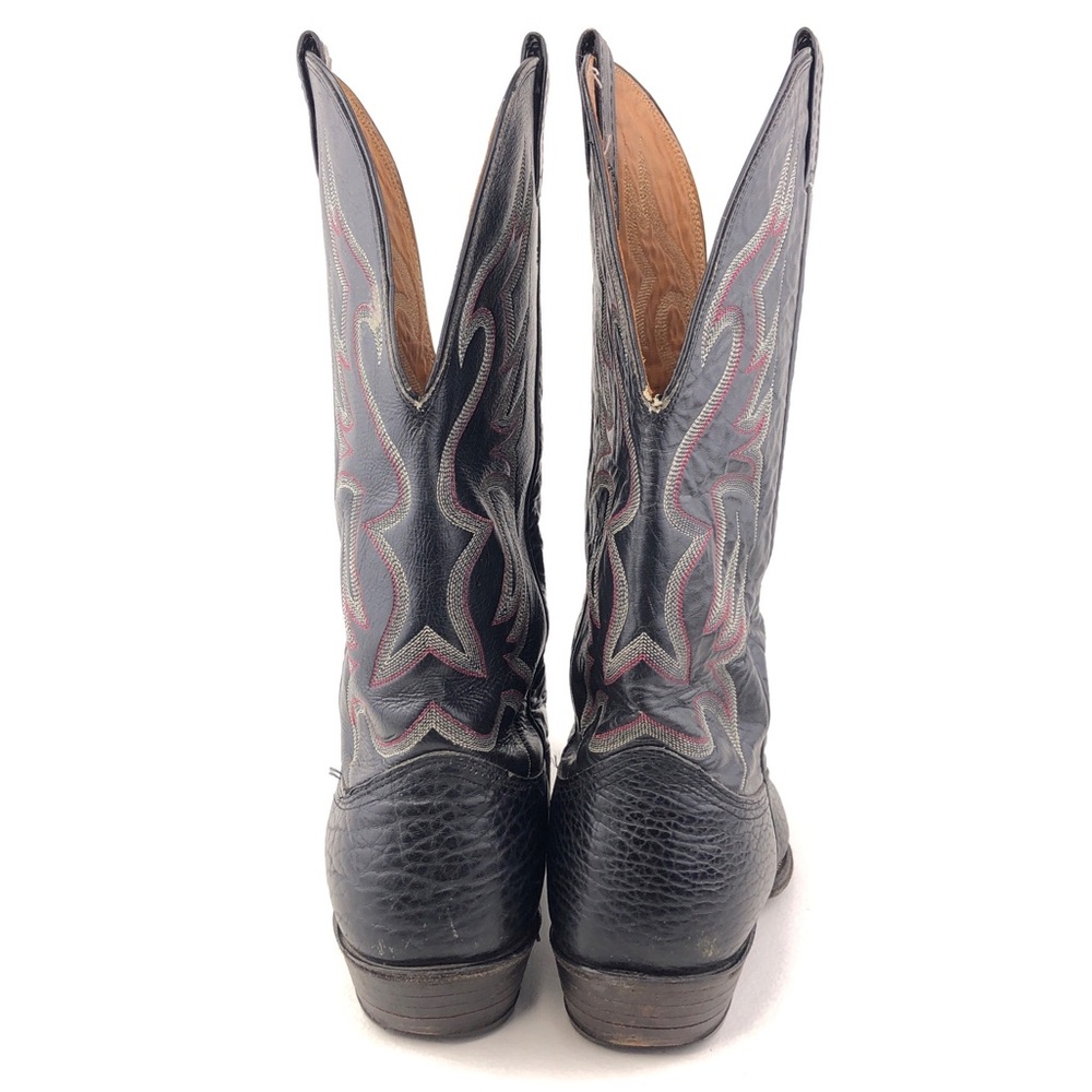 Nocona 817 Black Deertan Western Boots 10.5 E - Picture 6 of 16